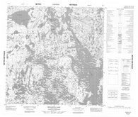 065C08 Hogarth Lake Canadian topographic map, 1:50,000 scale