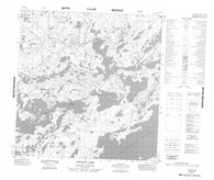 065C13 Rochon Lake Canadian topographic map, 1:50,000 scale