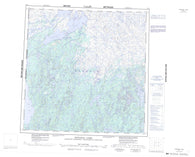 065C Ennadai Lake Canadian topographic map, 1:250,000 scale