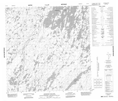 065D03 Deering Island Canadian topographic map, 1:50,000 scale