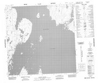 065D08 Gothe Island Canadian topographic map, 1:50,000 scale