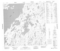 065D10 Latimer Lake Canadian topographic map, 1:50,000 scale