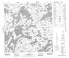 065D12 Lone Lake Canadian topographic map, 1:50,000 scale