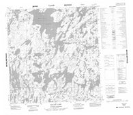 065E01 Mallet Lake Canadian topographic map, 1:50,000 scale