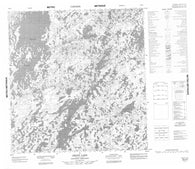 065E06 Arnot Lake Canadian topographic map, 1:50,000 scale