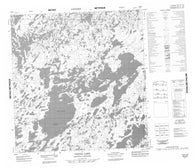 065E08 Taitna Lake Canadian topographic map, 1:50,000 scale