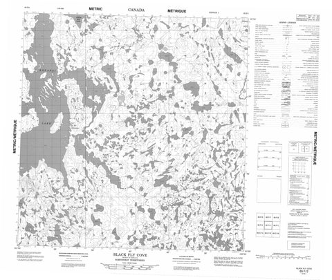 065F02 Black Fly Cove Canadian topographic map, 1:50,000 scale