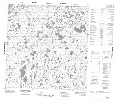 065F06 No Title Canadian topographic map, 1:50,000 scale