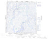 065F Ennadai Canadian topographic map, 1:250,000 scale