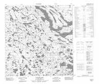 065G01 Ducker Lake Canadian topographic map, 1:50,000 scale