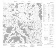 065G06 No Title Canadian topographic map, 1:50,000 scale