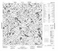 065G15 No Title Canadian topographic map, 1:50,000 scale