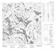 065G16 Carnecksluck Lake Canadian topographic map, 1:50,000 scale