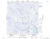 065G Watterson Lake Canadian topographic map, 1:250,000 scale