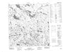065H14 No Title Canadian topographic map, 1:50,000 scale