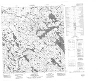 065H15 Padlei River Canadian topographic map, 1:50,000 scale