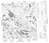 065I01 Trud Lake Canadian topographic map, 1:50,000 scale