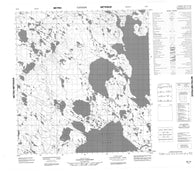 065I04 No Title Canadian topographic map, 1:50,000 scale