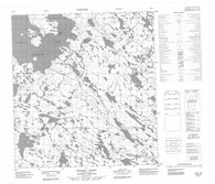 065I06 Weasel Point Canadian topographic map, 1:50,000 scale