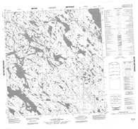 065I08 No Title Canadian topographic map, 1:50,000 scale