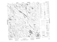 065I09 No Title Canadian topographic map, 1:50,000 scale