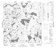 065J01 No Title Canadian topographic map, 1:50,000 scale