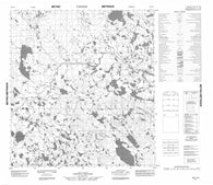 065J10 No Title Canadian topographic map, 1:50,000 scale