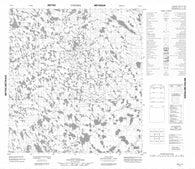 065J11 No Title Canadian topographic map, 1:50,000 scale