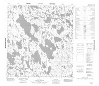 065J12 No Title Canadian topographic map, 1:50,000 scale