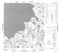 065J14 No Title Canadian topographic map, 1:50,000 scale