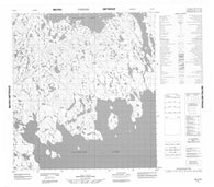 065J16 No Title Canadian topographic map, 1:50,000 scale