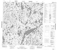 065K02 No Title Canadian topographic map, 1:50,000 scale