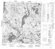 065K03 No Title Canadian topographic map, 1:50,000 scale