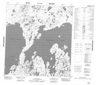 065K06 No Title Canadian topographic map, 1:50,000 scale