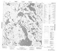 065K10 No Title Canadian topographic map, 1:50,000 scale