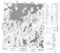 065K11 Lonely Mountain Canadian topographic map, 1:50,000 scale