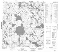 065K16 No Title Canadian topographic map, 1:50,000 scale