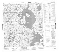 065L10 Nicholson Lake Canadian topographic map, 1:50,000 scale