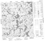 065L16 No Title Canadian topographic map, 1:50,000 scale