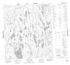 065M08 Ernie Lake Canadian topographic map, 1:50,000 scale
