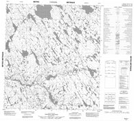 065N01 No Title Canadian topographic map, 1:50,000 scale