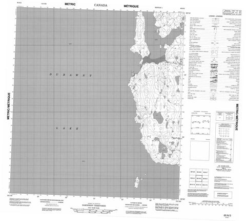 065N03 No Title Canadian topographic map, 1:50,000 scale