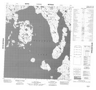 065N06 No Title Canadian topographic map, 1:50,000 scale