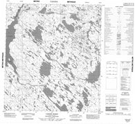 065N09 Canoe Point Canadian topographic map, 1:50,000 scale