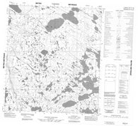 065N12 No Title Canadian topographic map, 1:50,000 scale