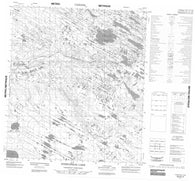 065N13 Fitzpatrick Lake Canadian topographic map, 1:50,000 scale