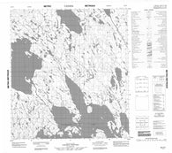 065O01 No Title Canadian topographic map, 1:50,000 scale