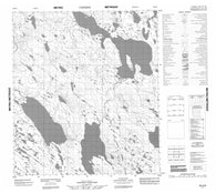 065O09 No Title Canadian topographic map, 1:50,000 scale