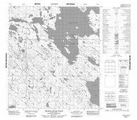 065O11 Tikiralujuaq Point Canadian topographic map, 1:50,000 scale