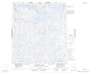 065O Tebesjuak Lake Canadian topographic map, 1:250,000 scale